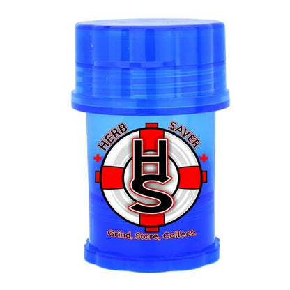 Herb Saver Plastic Grinder - On The Go! ( Smaller Version )