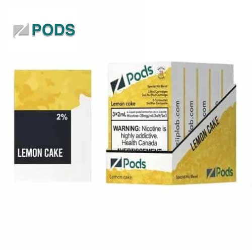 Ziip - ZPods - Lemon Cake - 3 Pack