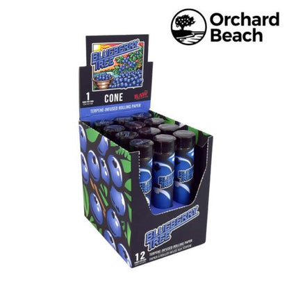 ORCHARD BEACH TERPENE INFUSED RAW CONES – BLUEBERRY TREE - 1Pc