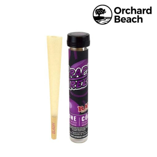 ORCHARD BEACH TERPENE INFUSED RAW CONES – GRAPE TREE - 1Pc