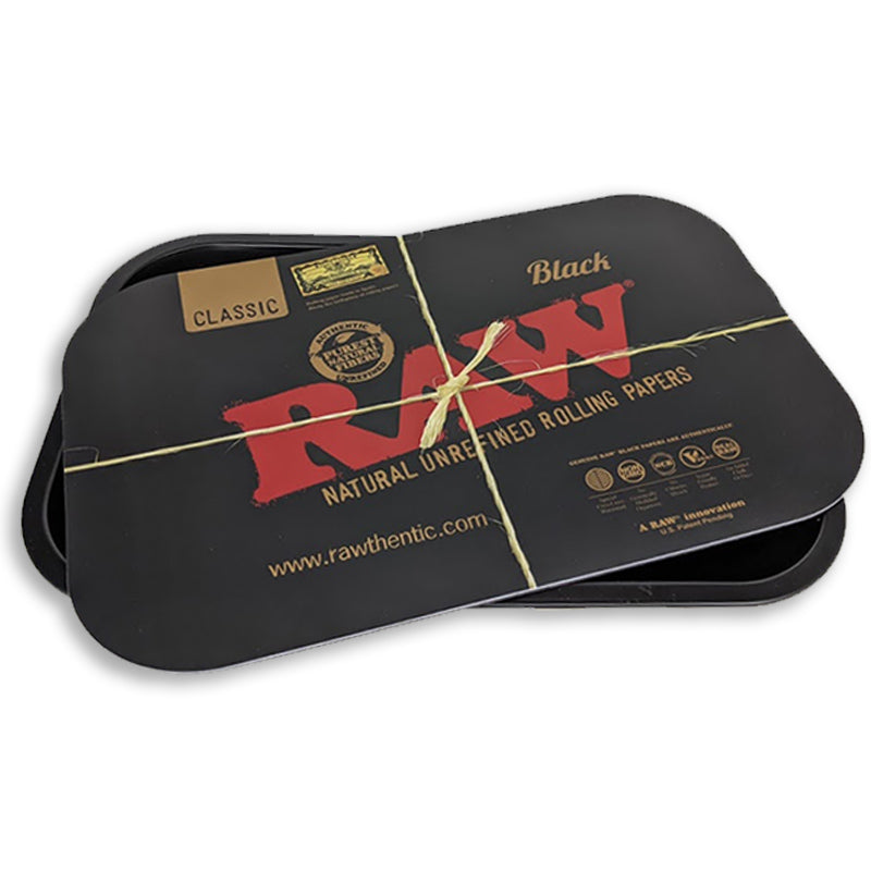 RAW Black Magnetic Rolling Tray Cover