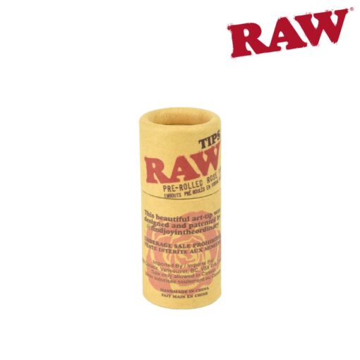 RAW PRE ROLLED ROSE TIPS - 1 Pc