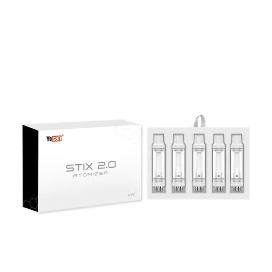 Yocan Stix 2.0 Atomizers / 510 Cartridge - 5 Pack